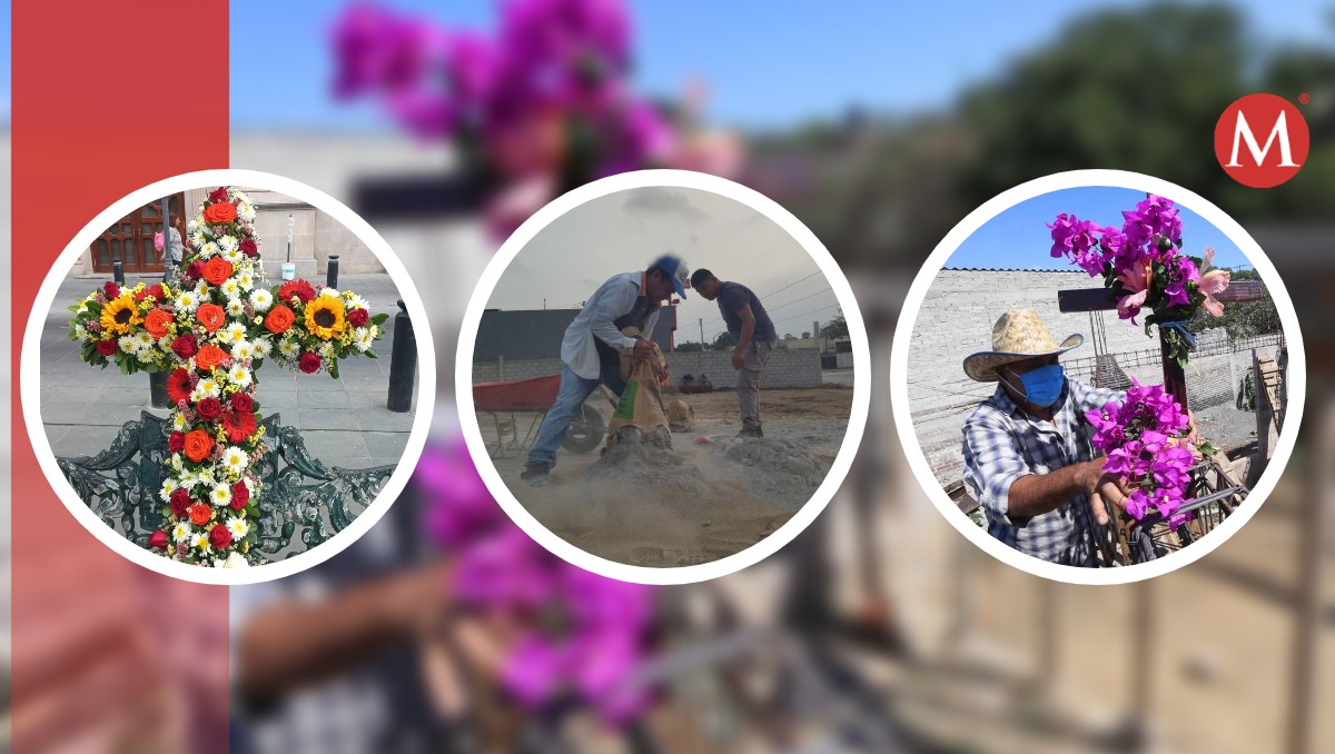 A la Santa Cruz, Albañiles agradecen el trabajo en Tampico