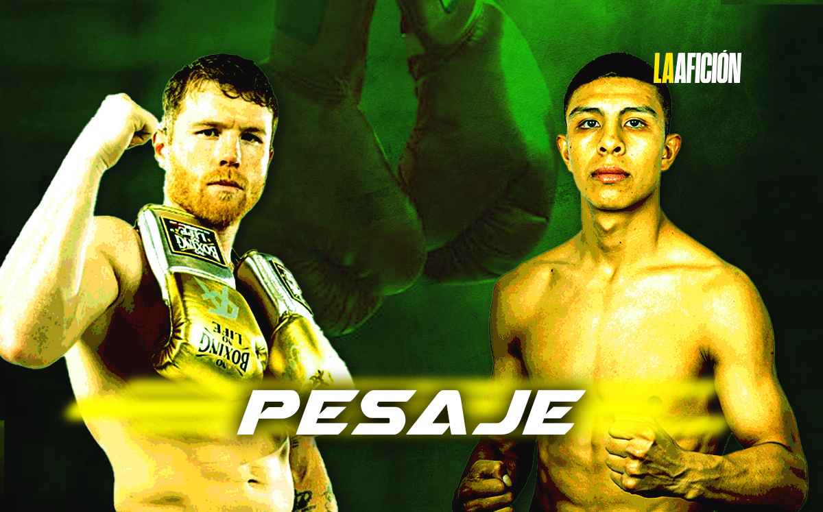 Ceremonia de pesaje Canelo Álvarez yJaime Munguía. Sigue AQUÍ evento de box EN VIVO (La Afición)