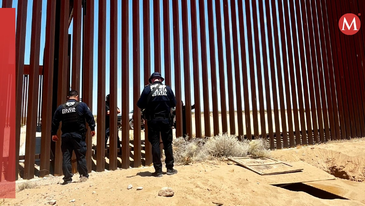 Colaboración México-EE. UU. revela presunto narco-túnel en frontera | Foto: X. @FGR_Sonora