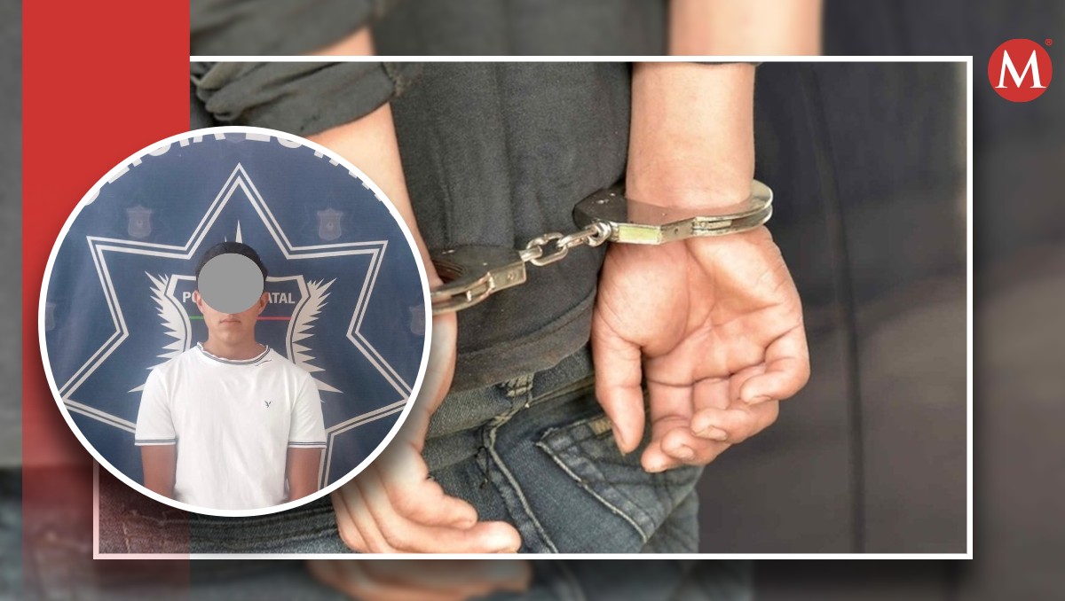 El detenido irrumpió al salón de clases donde intentó robar el teléfono celular de una de las estudiantes. | Especial