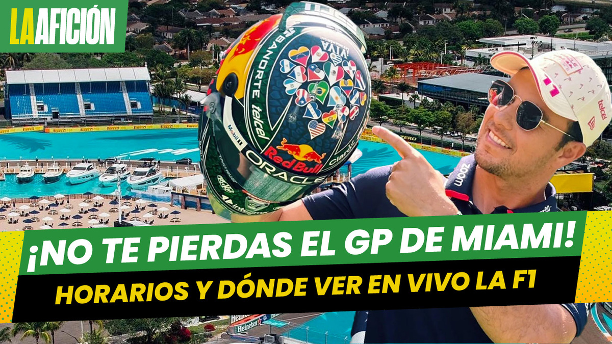 Gran Premio de Miami: ¿Cuándo y dónde ver a Checo Pérez en vivo?
