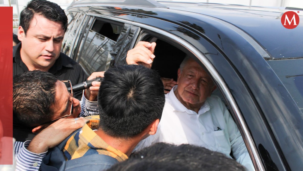 Llega AMLO a Tampico para continuar con su gira de trabajo