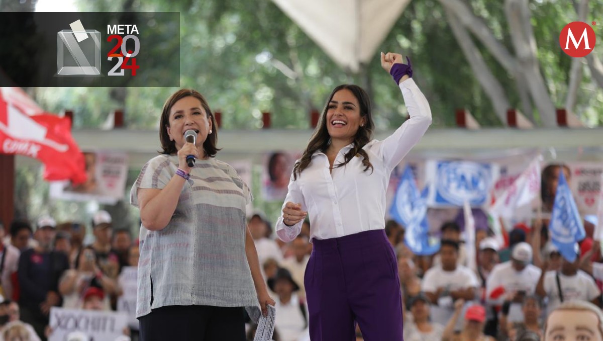 Ale Rojo de la Vega y Xóchitl Gálvez en Unidad Habitacional Nonoalco Tlatelolco | Especial