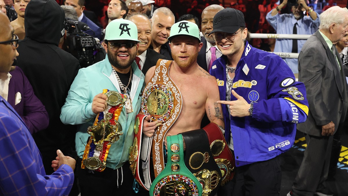 Canelo Álvarez se lleva la victoria sobre Jaime Munguía por decisión unánime (AFP)