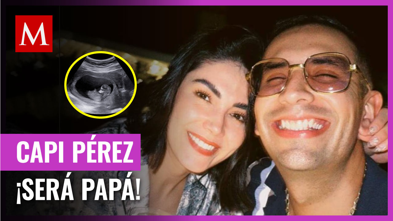 Capi Pérez presume pancita de embarazo de su esposa Itzel Barro