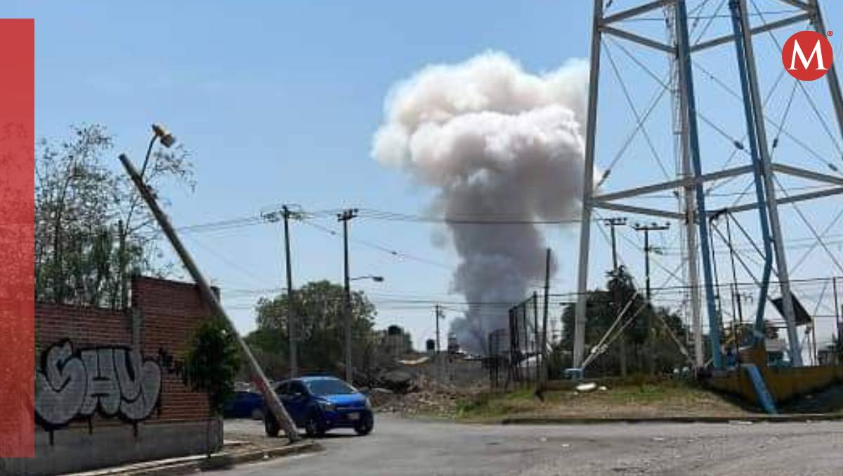 Explota taller clandestino de polvorín en Tultepec| Foto: Fernando Cruz