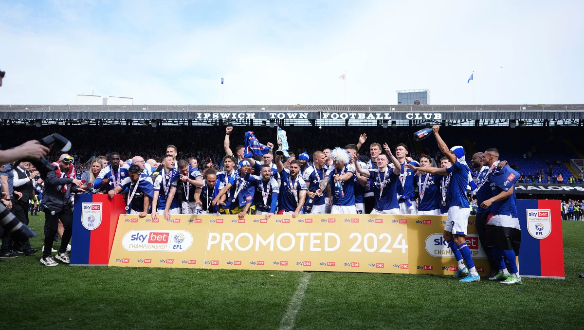 Ipswich Town logra el ascenso a la Premier League (AP)