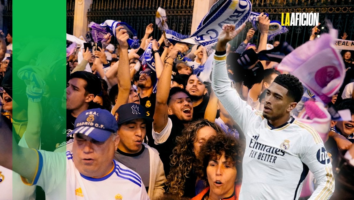 Jugadores del Real Madrid celebran con aficionados la conquista del título de Laliga (Reuters)
