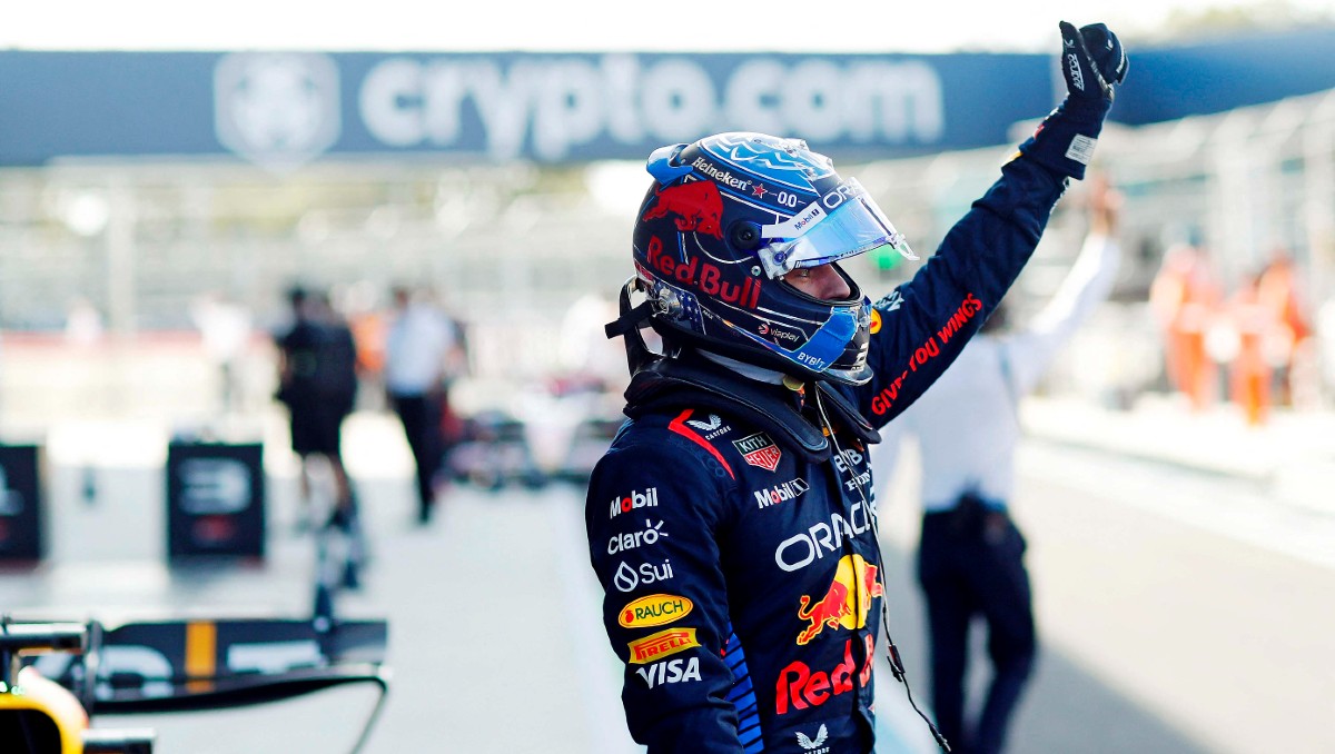 Max Verstappen logra la pole position en el Gran Premio de Miami (Reuters)