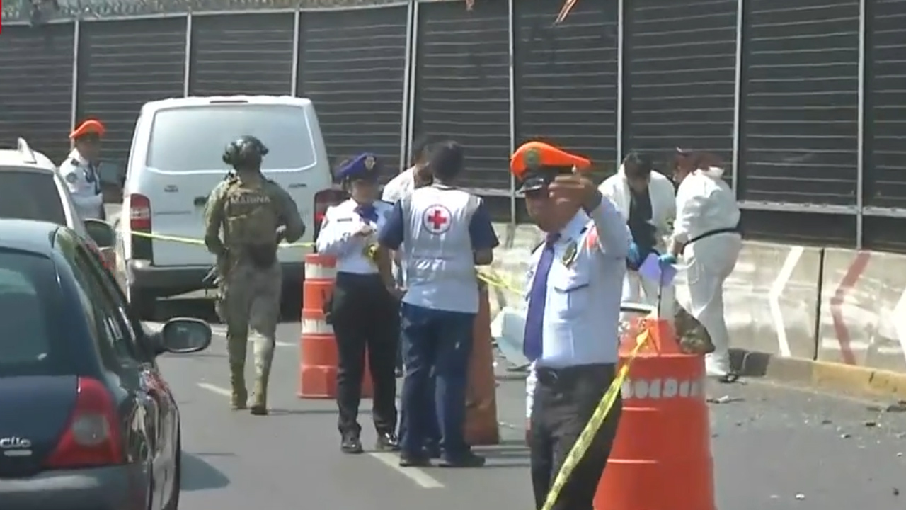 Muere hombre al exterior del AICM en accidente automovilístico