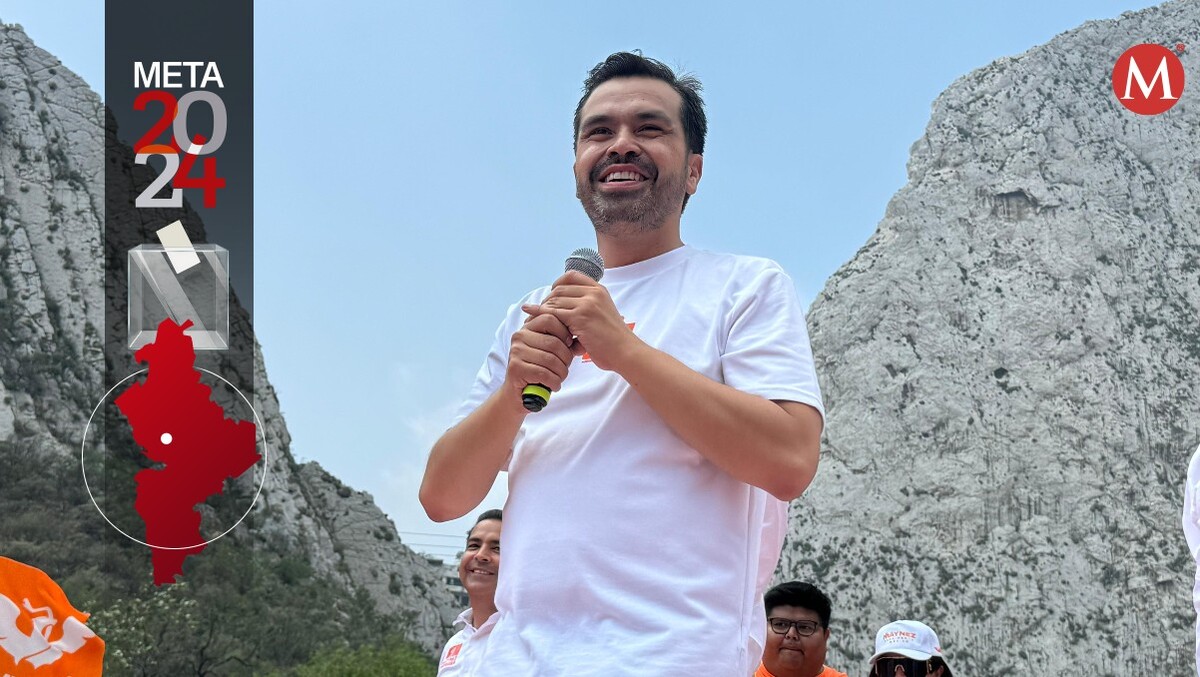 Jorge Álvarez Máynez, candidato a la presidencia de la República por Movimiento Ciudadano. Foto: Marcela Cuevas