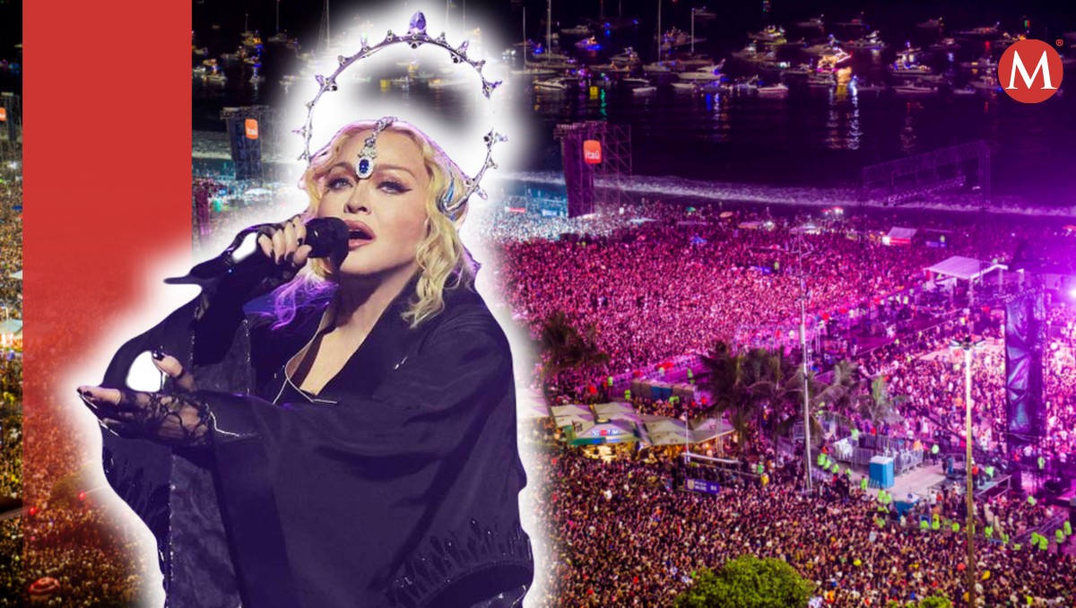 Madonna rompe récord de asistencia en su concierto de Río de Janeiro