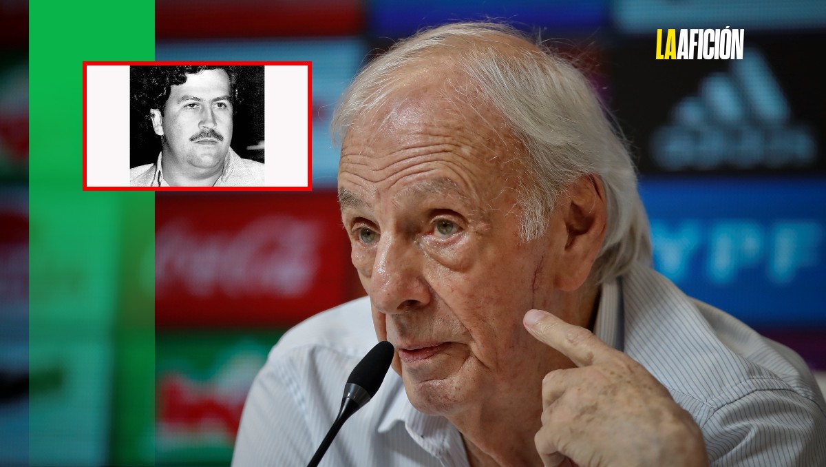 Pablo Escobar secuestró a Menotti para dirigir al Atlético Nacional (EFE/Reuters)