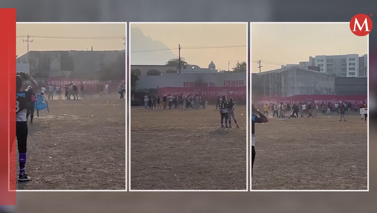 El campo se convirtió en un ring en la colonia Valle Morelos; presuntamente en el lugar llevan bebidas alcohólicas./ Especial