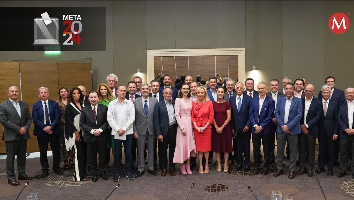 Claudia Sheinbaum se reúne con consejo mexicano de negocios. Foto: Especial