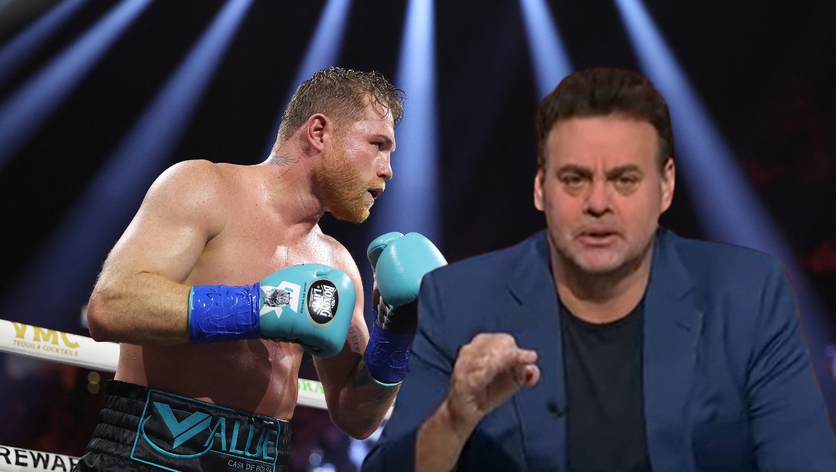 David Faitelson revela cómo fue el supuesto veto de 'Canelo' Álvarez (AFP/Captura TUDN)