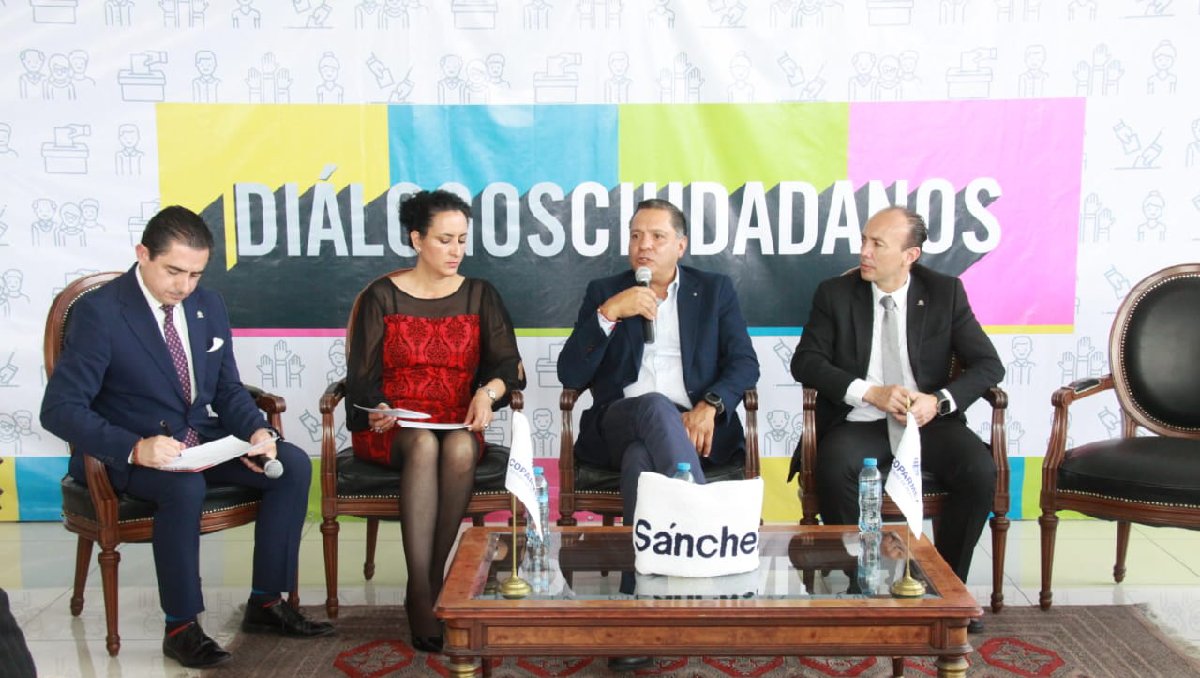 Diálogos Ciudadanos de Coparmex en Toluca. Foto: (Iván Carmona)