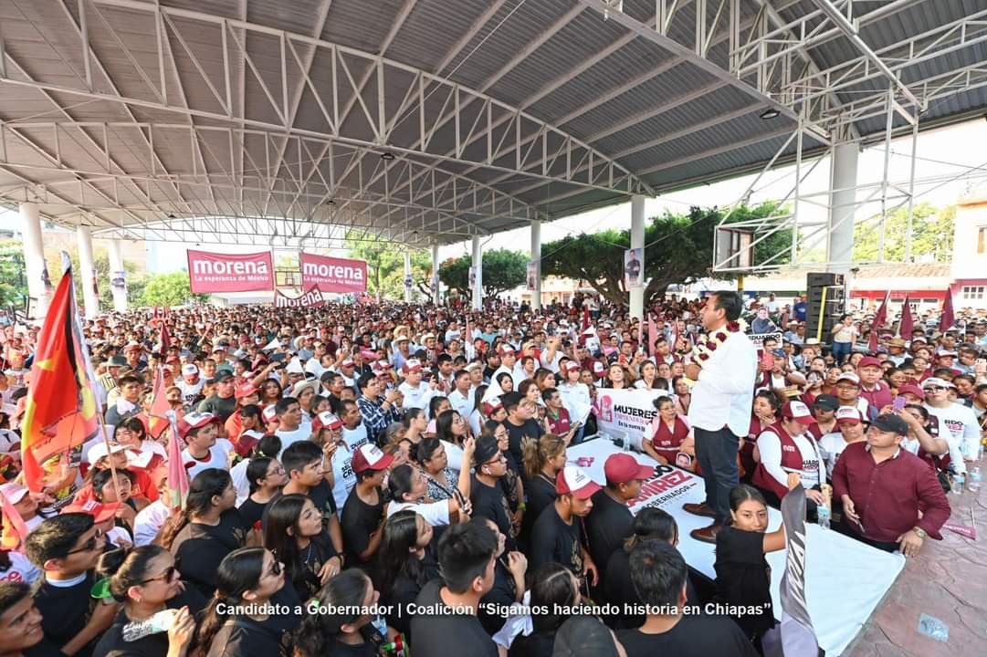 Eduardo Ramírez Aguilar, candidato a gobernador en Chiapas.  | Foto: Especial