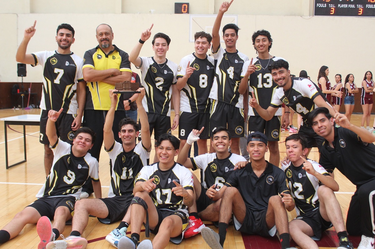 Equipo de voleibol varonil del Instituto Tecnológico de La Laguna. (cortesía)