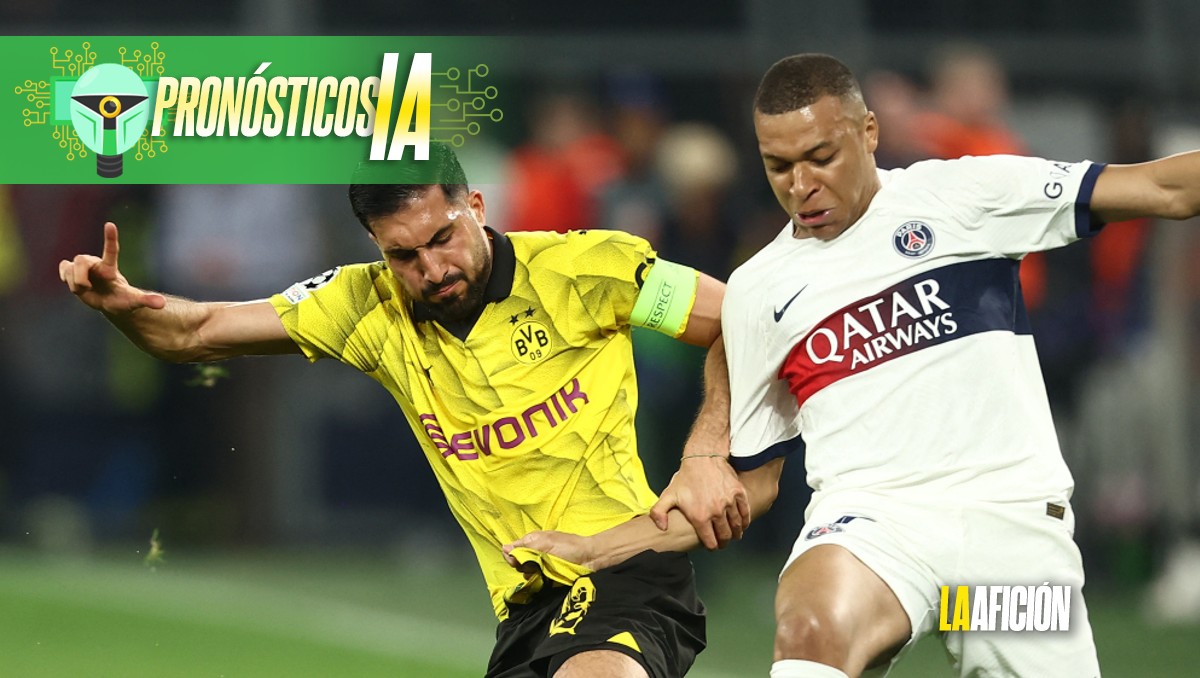 IA pronostica resultado del PSG vs Borussia Dortmund en la Champions League (Reuters)