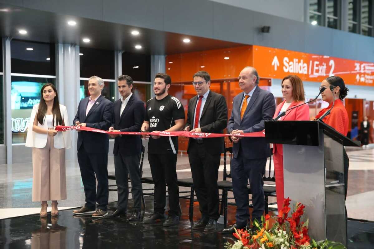 OMA estrena expansión de Terminal A del Aeropuerto de Monterrey. Foto: Raúl Palacios