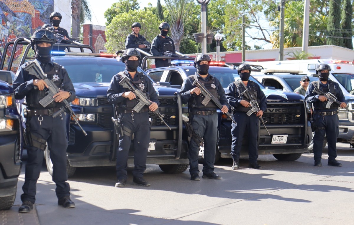 Policía estatal en Badiraguato, Sinaloa. (Imagen ilustrativa, Manuel Aceves)