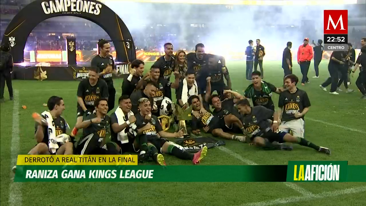 Raniza FC hace historia como primer campeón de la Kings League Américas