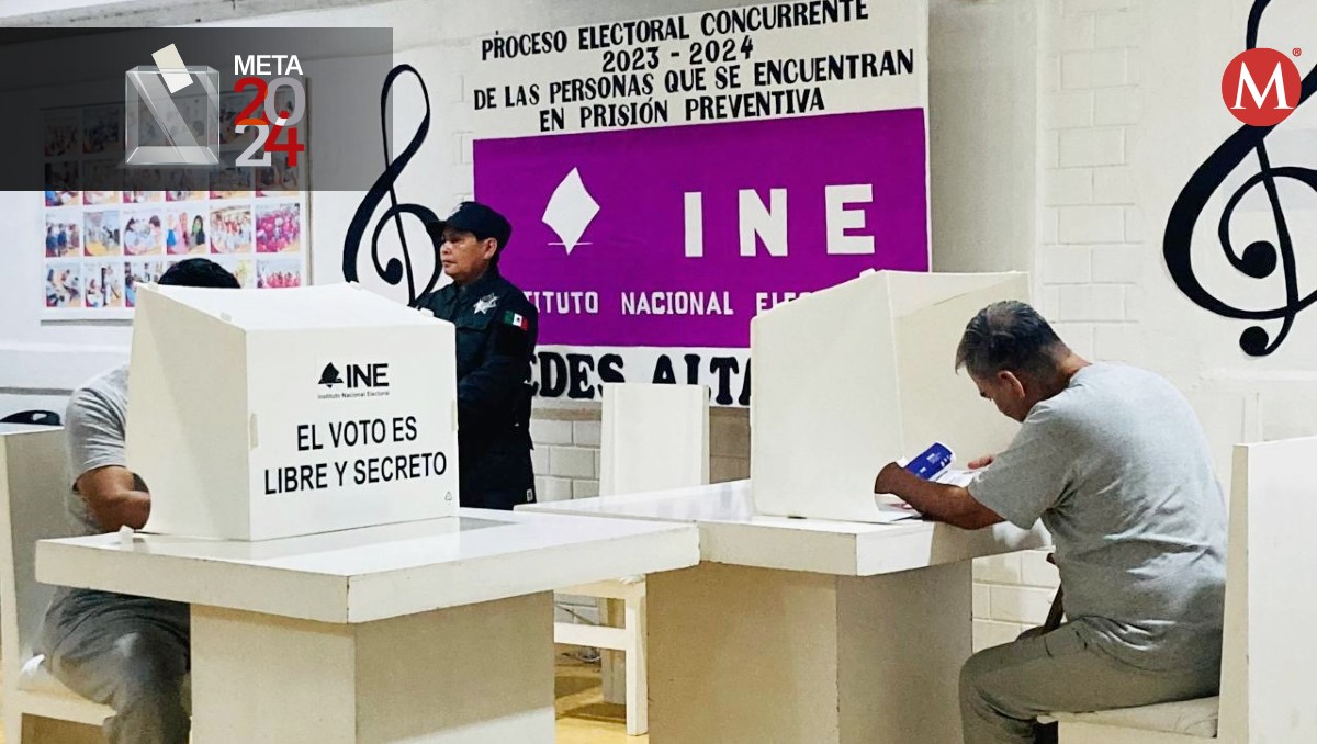 Votan desde penales en Tamaulipas