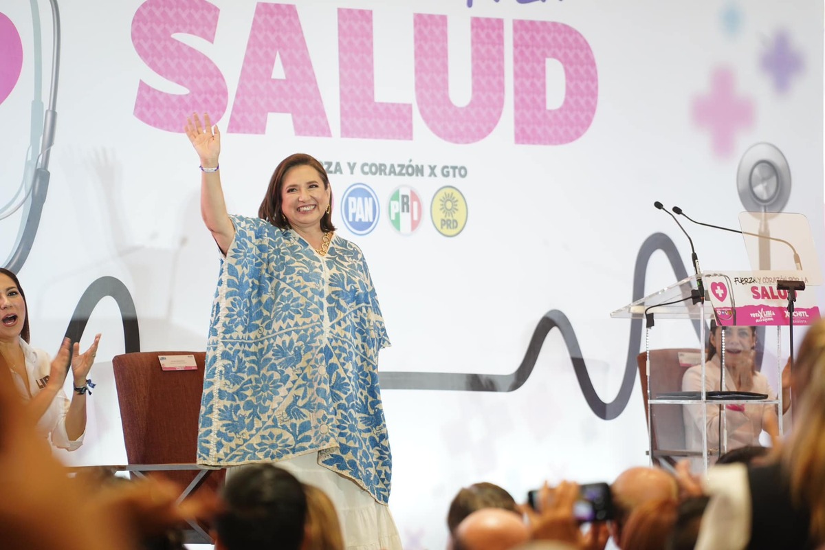 Xóchitl Gálvez, candidata a la Presidencia por PAN, PRI y PRD. | Foto: Especial