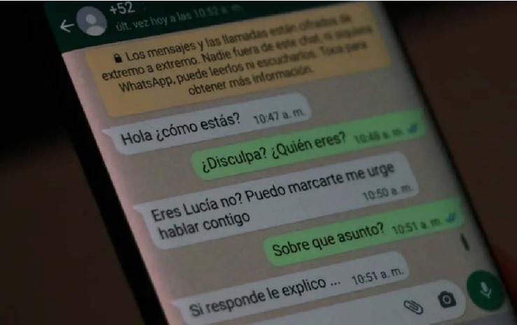 Alertan por fraude por Whatsapp. (Especial)