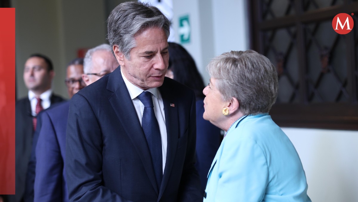 Alicia Bárcena conversó con Antony Blinken en Guatemala. | SRE