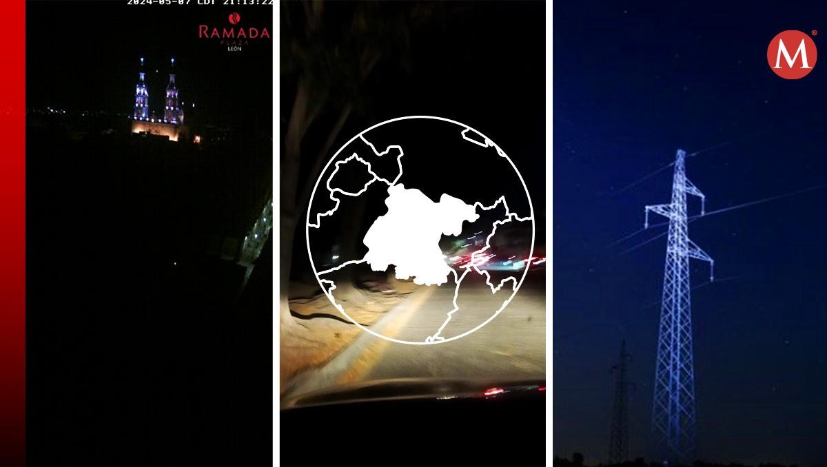 Apagón de luz en Guanajuato: múltiples municipios se quedan sin luz