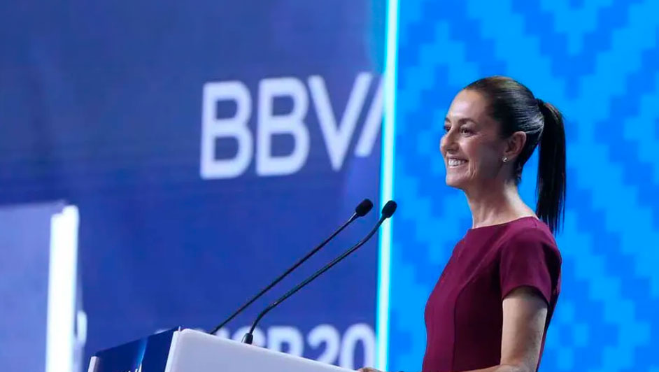 Claudia Sheinbaum, candidata a la Presidencia por Morena, PT y PVEM.