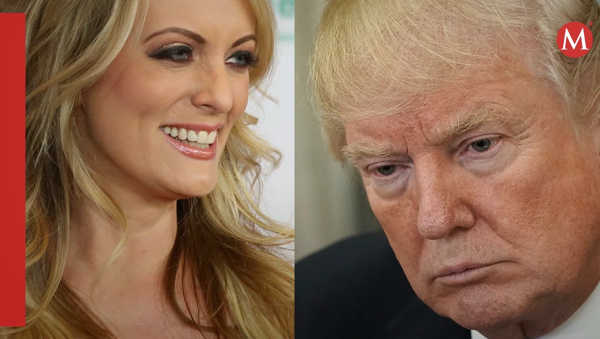 Donald Trump y Stormy Daniels | X