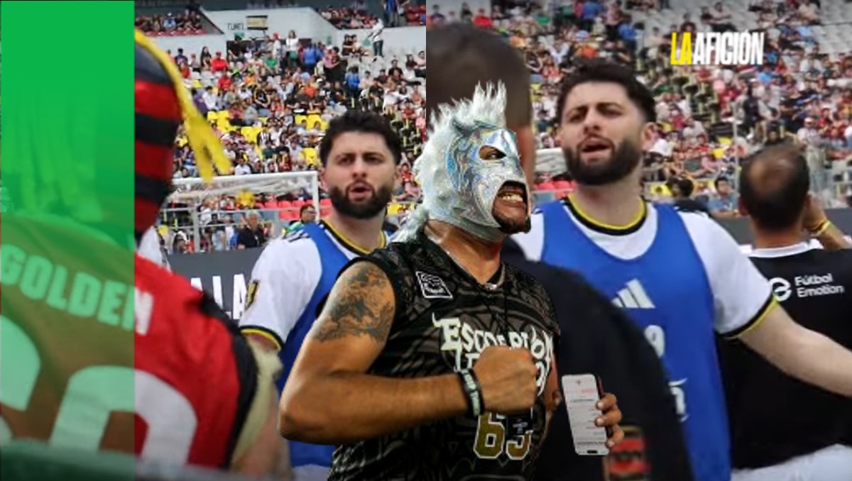 Escorpión Dorado estalló contra jugador de Rivers en Final Four de Kings League Américas (Captura YouTube Peluche en el Estuche/Imago7)
