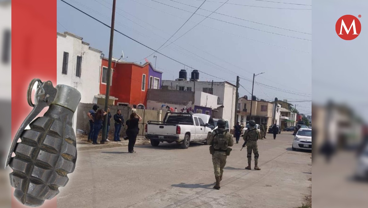 Granada de juguete moviliza a la Guardia Nacional en Altamira