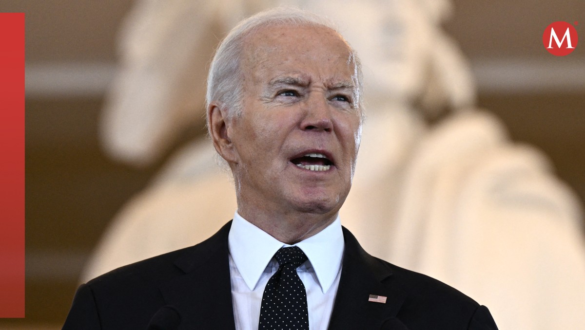 Joe Biden condenó el "antisemitismo" en las protestas universitarias de EU. | AFP