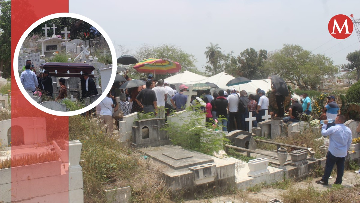 Con mariachi y porras despiden a Julio Alatorre en panteón de Madero