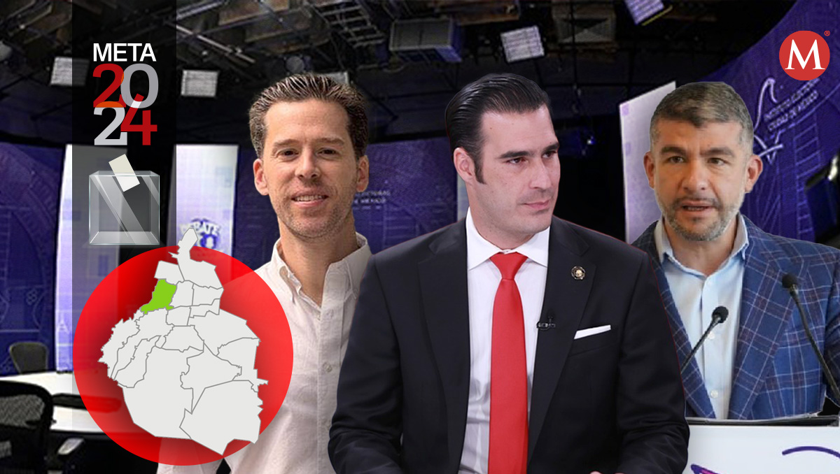 Mauricio Tabe, Miguel Torruco y Antonio Carbia son los candidatos a la alcaldía Miguel Hidalgo. (Sam Martínez)