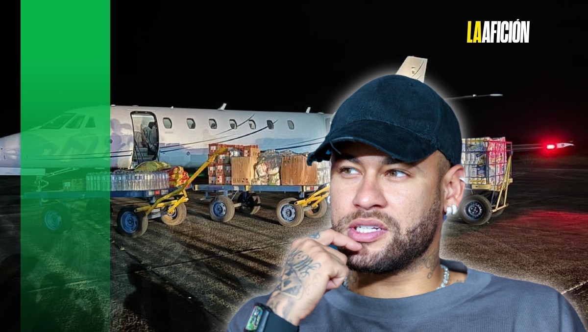 Neymar envía ayuda en sus aviones privados a las víctimas de las inundaciones en Brasil (X @Neymarjr / Reuters)