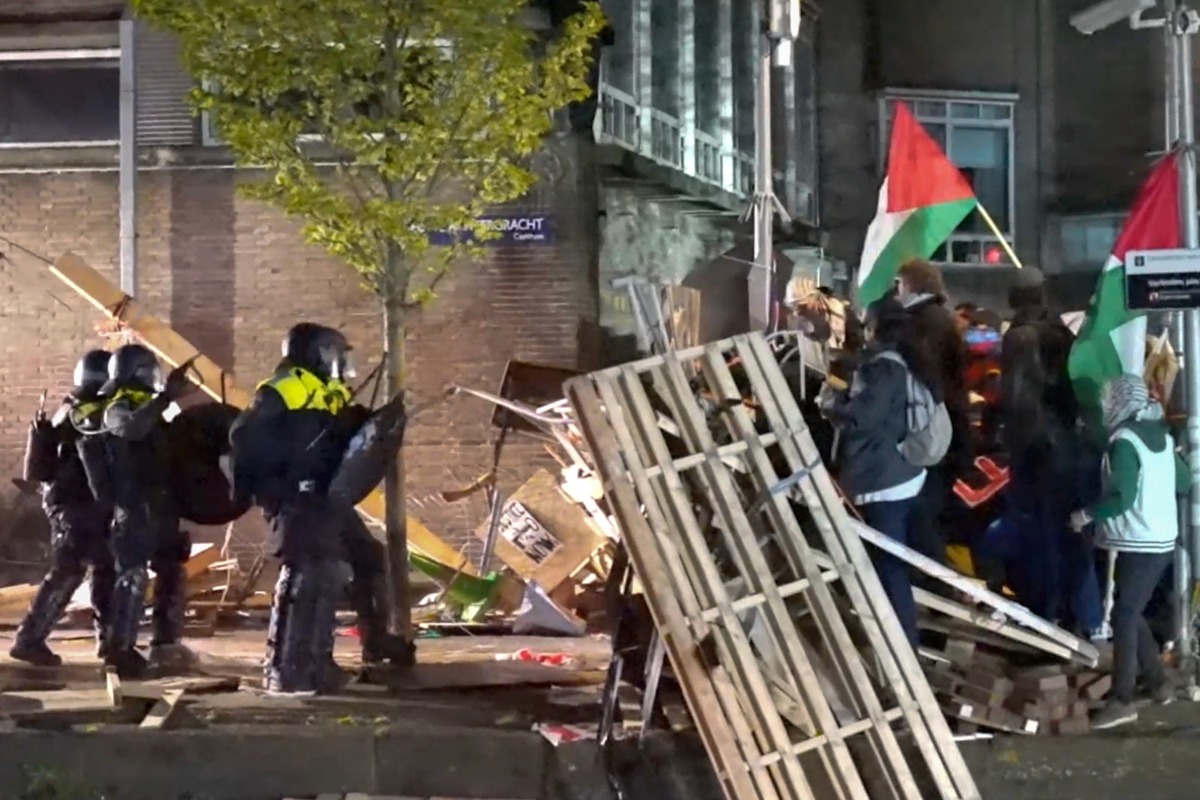 Protestas en Universidades Europeas por Gaza | AP