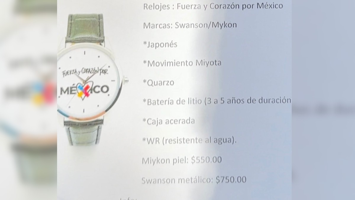 Reloj de Fuerza y Corazón por México | Especial