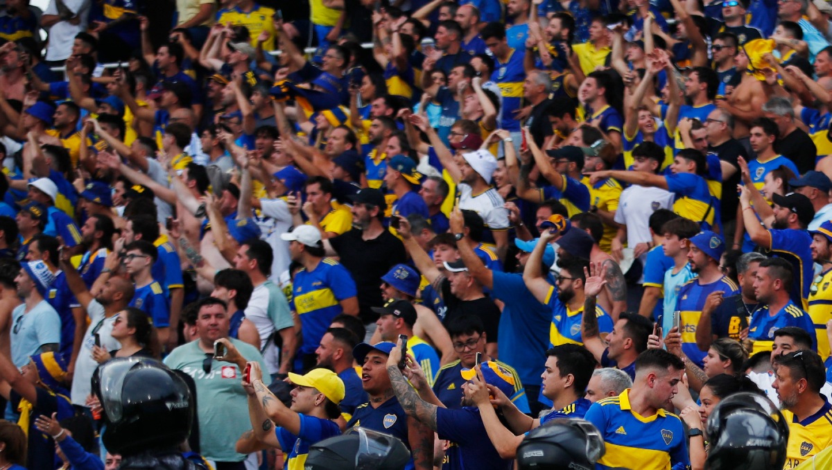 Vetan por tiempo indeterminado a 57 barras bravas de Boca Juniors (Reuters)