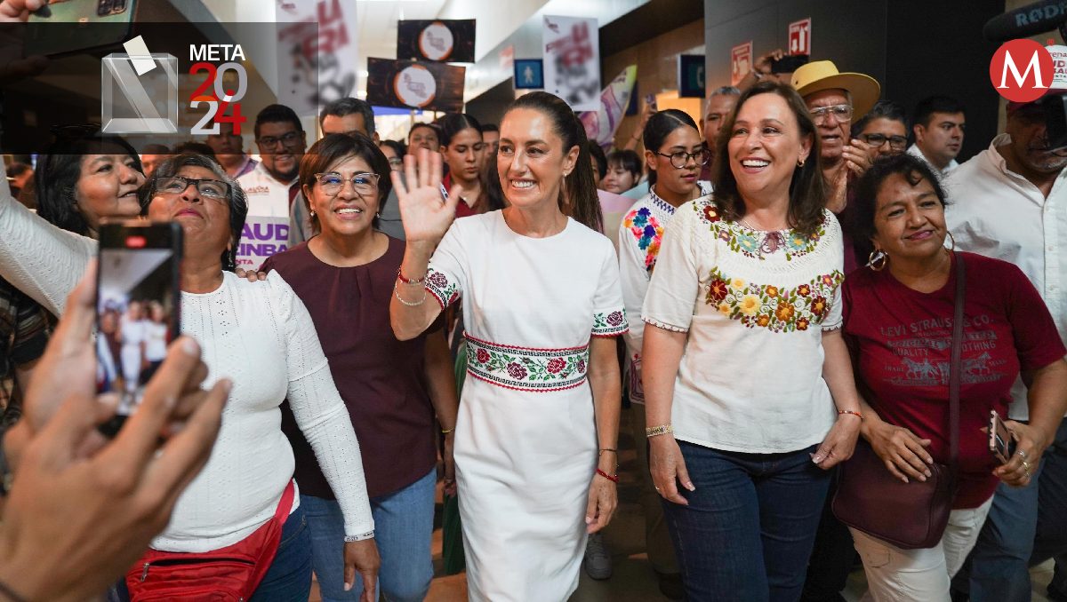 La candidata de Morena, Claudia Sheinbaum, se encuentra en Veracruz para su gira. | Especial