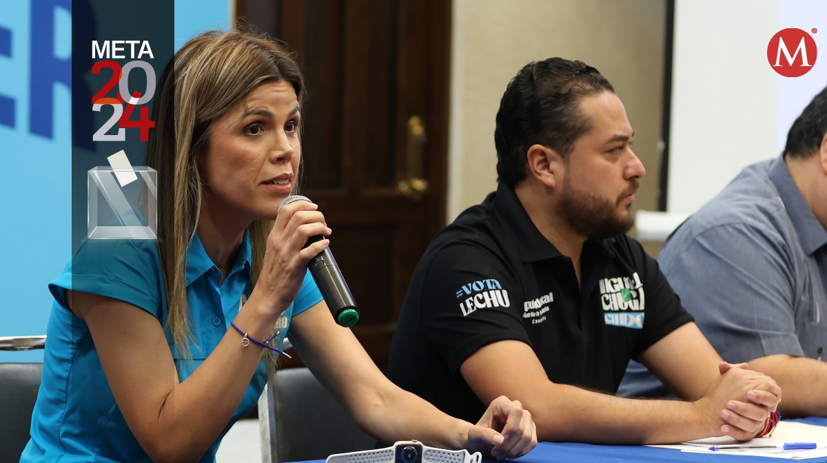 Claudia Caballero en entrevista. Foto: Jorge López