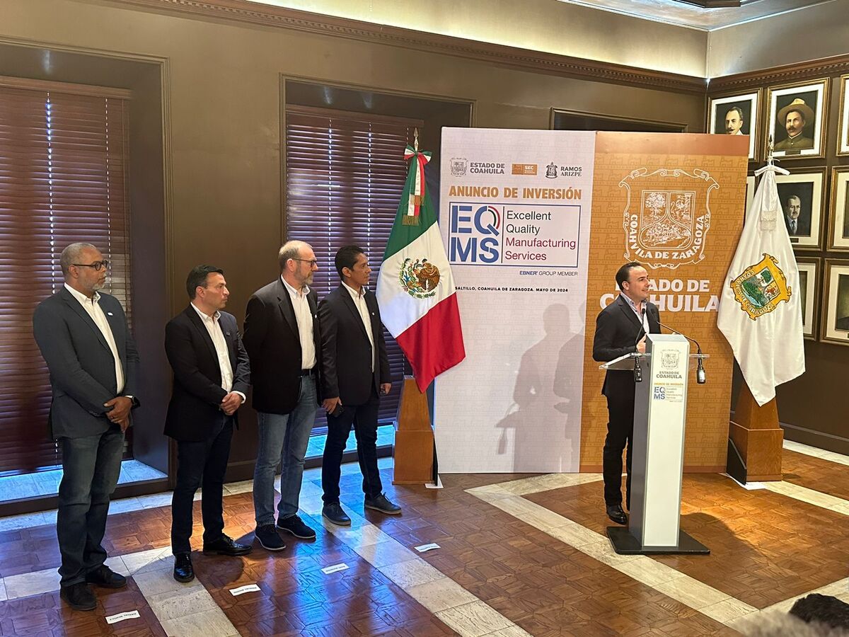 “EQMS” invierte en Coahuila. (Especial)