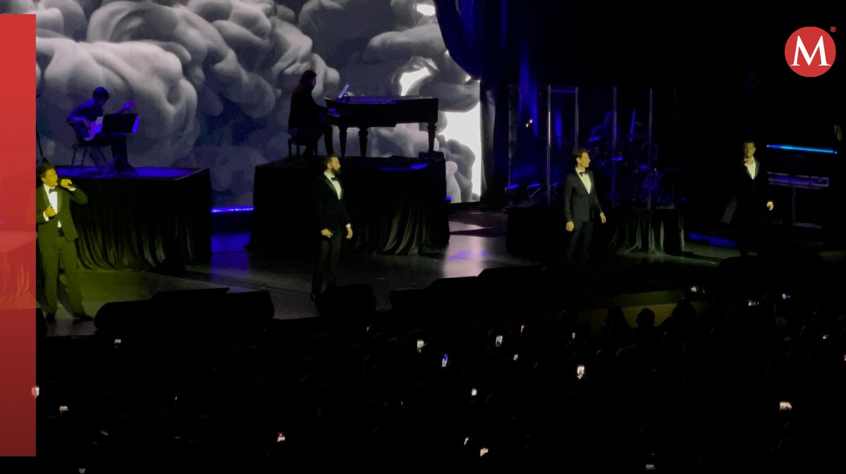 Il Divo en Monterrey. Foto: Uriel Reyna