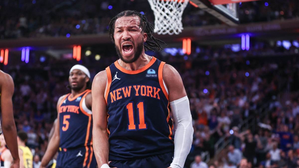 Jalen Brunson guía a los Knicks a la victoria frente a Pacers (Reuters)