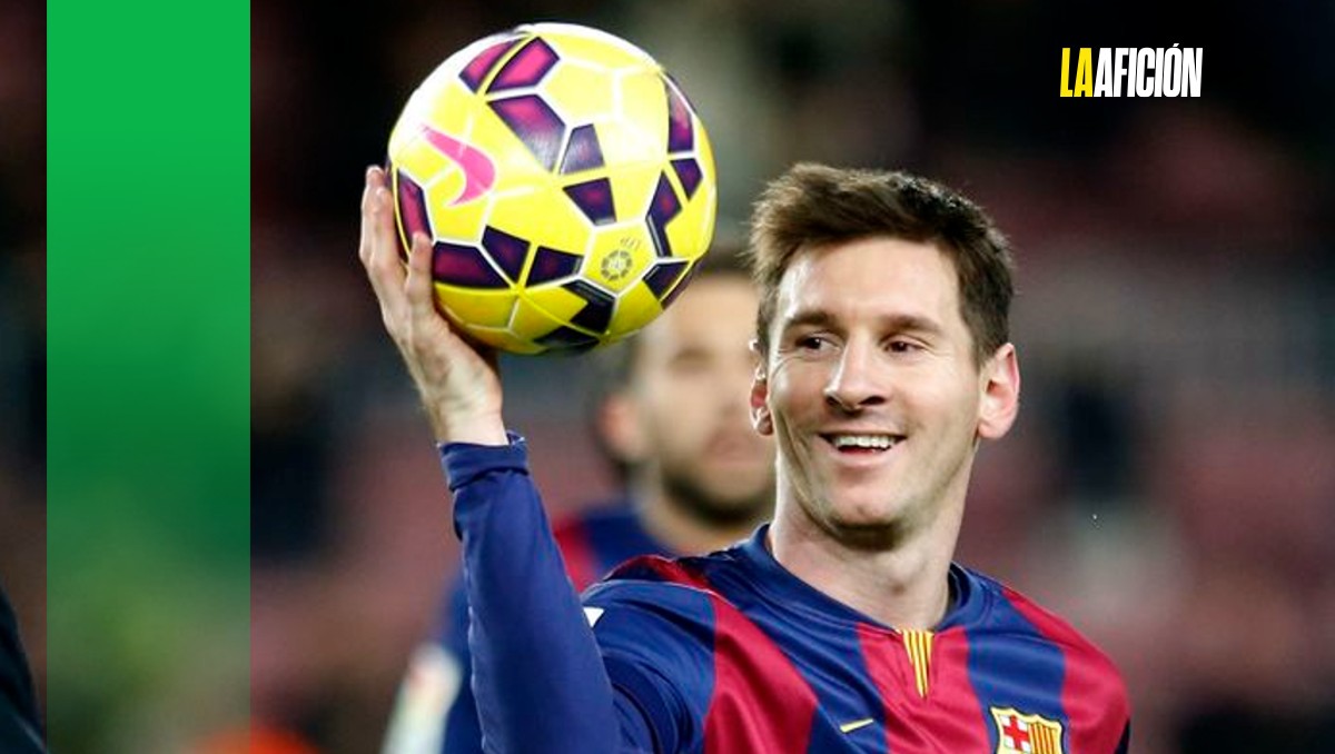 Lionel Messi firmó su primer contrato con el Barcelona en una servilleta (Reuters)