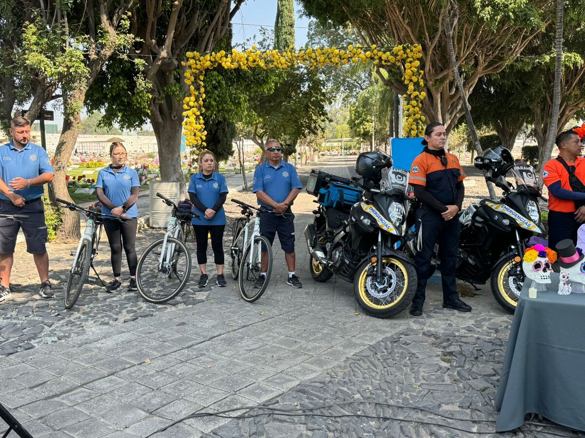 Listo el operativo en panteones de Zapopan. (Pablo Núñez)